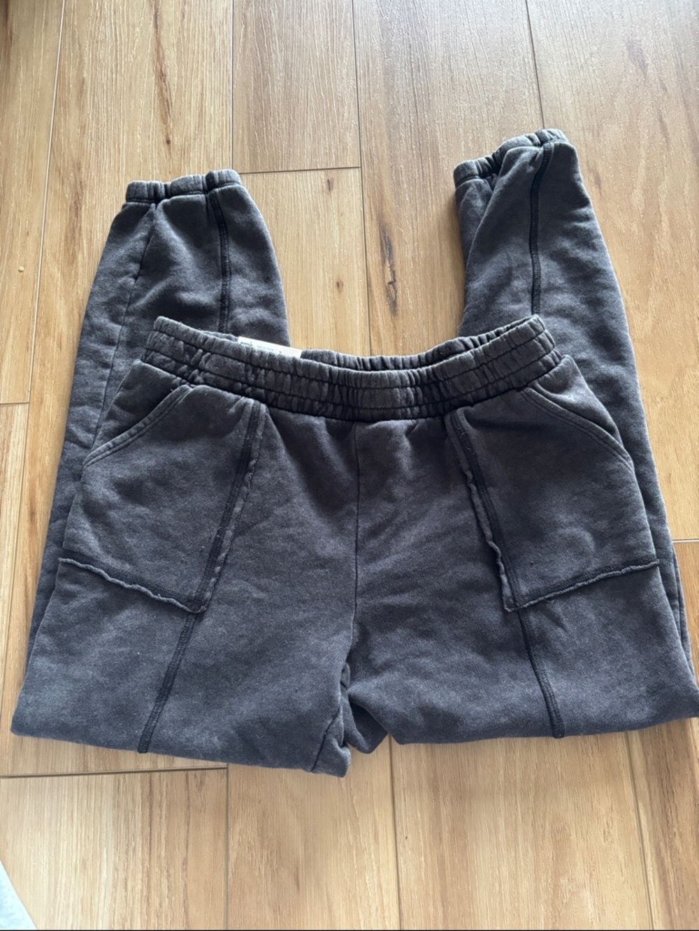 Sonoma Dark Gray Fleece Jogger Pants for Kids